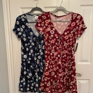 No Boundaries 2 dresses juniors medium 7-9